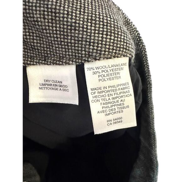 Jones New York Collection Women’s Wool Blend Dress Pants 6 Gray  Work Career - Picture 3 of 4